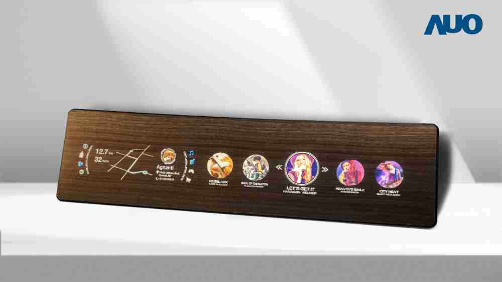 人生就是博研发全球最高穿透度达80%的AmLED木纹显示器，，，可于使用时呈现高亮度、、清晰可见的信息，，，并在不使用时回归为单纯的饰板，，节能兼具美观